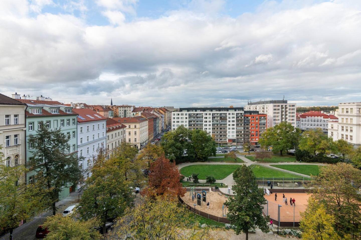 Residence Vinohrad Praga Esterno foto